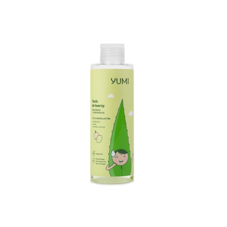 Yumi Face tonic moisturizing and brightening Apricot-Lemon 200 ml