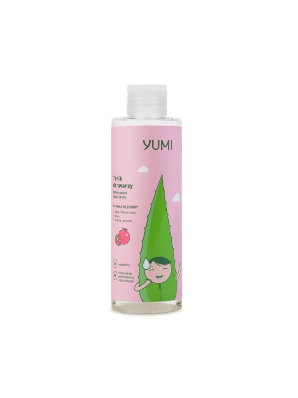 Yumi Intensively moisturizing face toner Raspberry-Pomegranate 200 ml