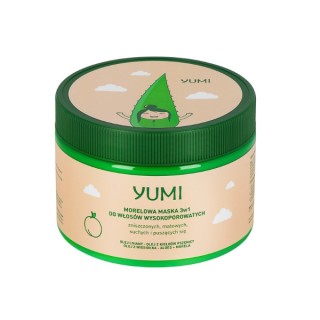 Yumi Abrikozen Masker voor Hoog Poreus Haar 300 ml