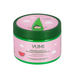 Yumi Watermeloen Masker voor medium poreus haar 300 ml