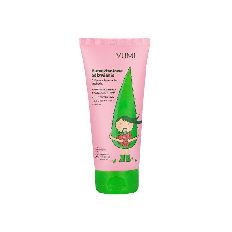 Yumi Humectant voedende Conditioner voor droog haar Framboos 200 ml