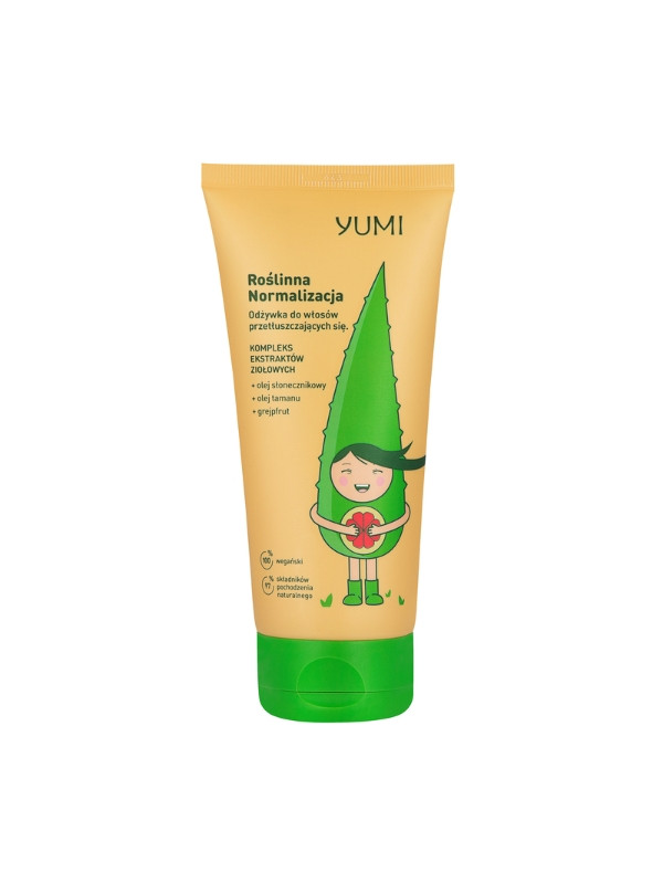 Yumi Plantaardige normalisatie Conditioner voor vet haar Grapefruit 200 ml