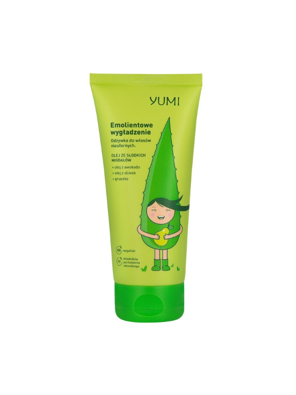 Yumi Emollient smoothing Conditioner voor weerbarstig haar Peer 200 ml