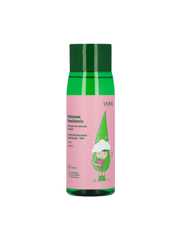 Yumi Shampoo voor droog haar Framboos hydraterend 300 ml