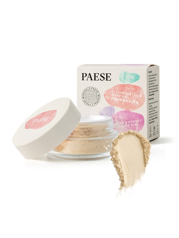 Paese Minerals illuminating mineral foundation /200N/ Light Beige 7 g