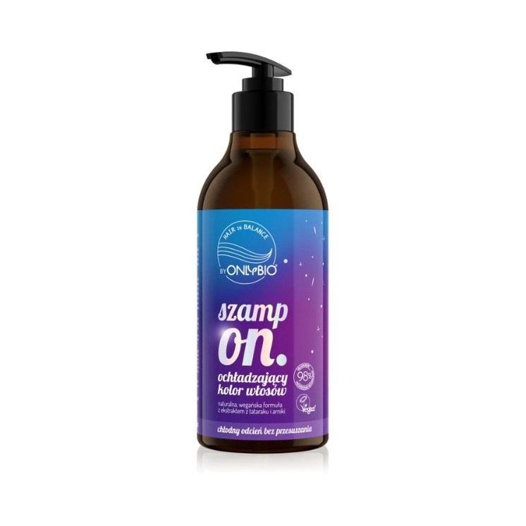 ONLYBIO Hair in Balance Shampoo verkoelende haarkleuring 400 ml