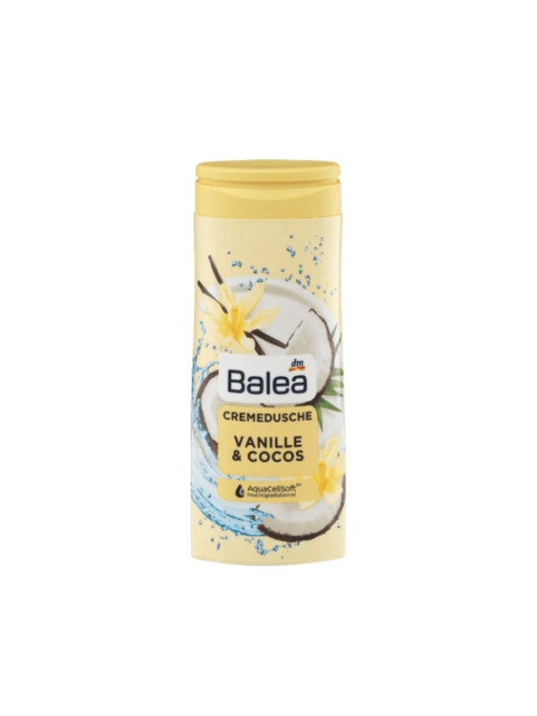 Creamy Balea Vanilla and Coconut Shower Liquid 300 ml