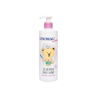 Linomag Body and head wash gel for children and babies 400 ml