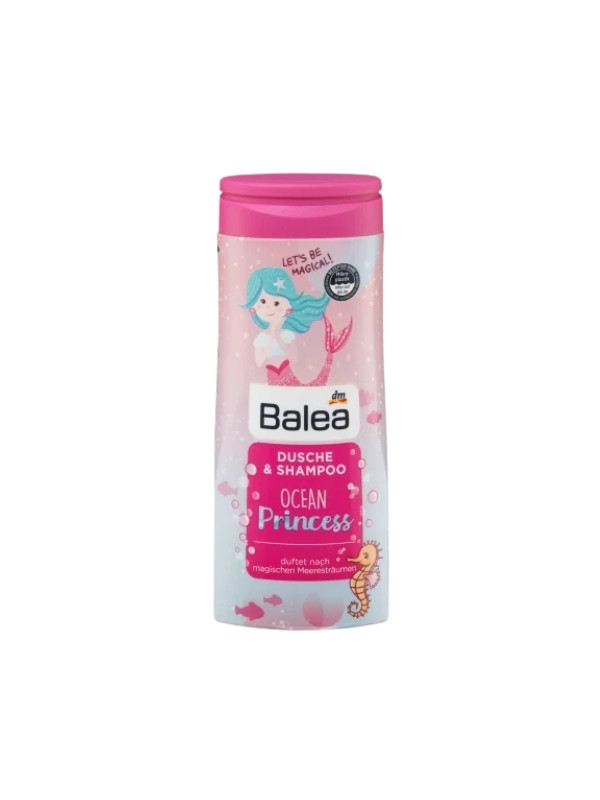 Balea Shampoo and Bath Gel for children Ocean Princess 300 ml