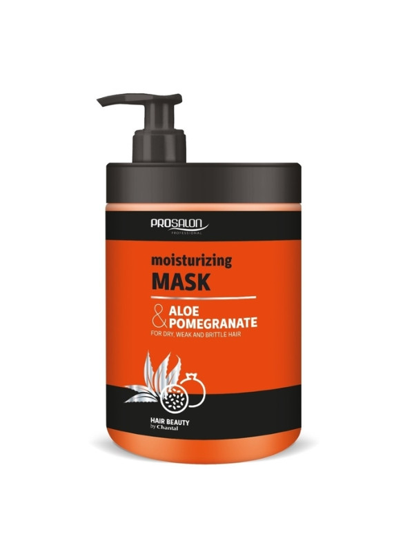 Prosalon hydraterend masker voor droog, zwak en broos haar Aloe & Granaatappel 1000 g