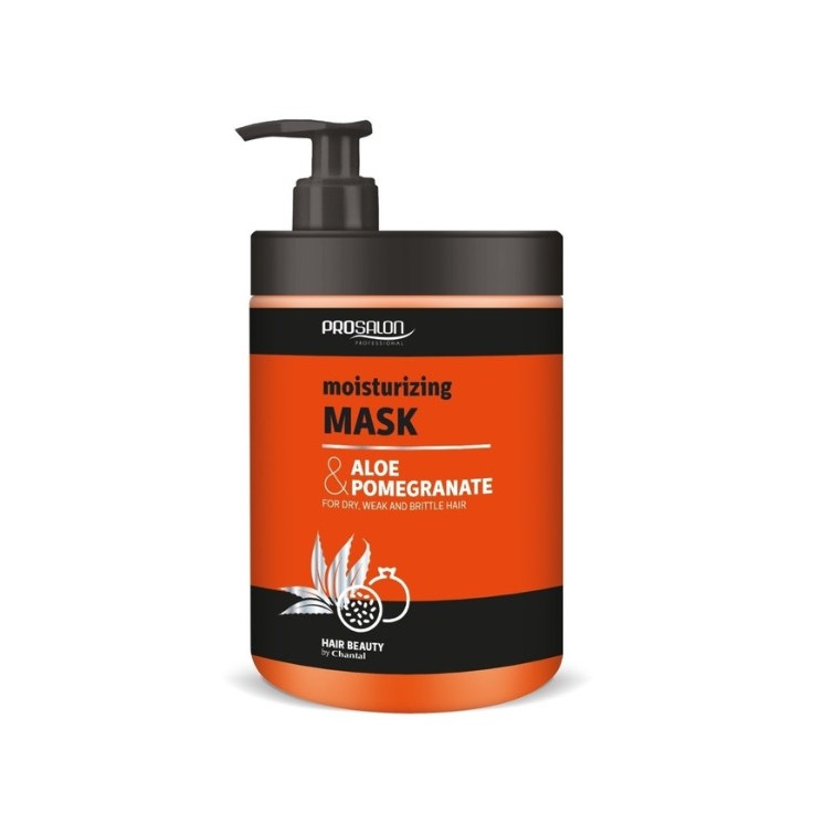 Prosalon hydraterend masker voor droog, zwak en broos haar Aloe & Granaatappel 1000 g