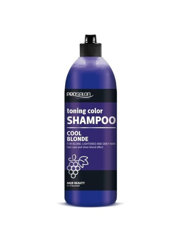 Prosalon kleurtoning Shampoo voor blond , gebleekt en grijs haar 500 ml