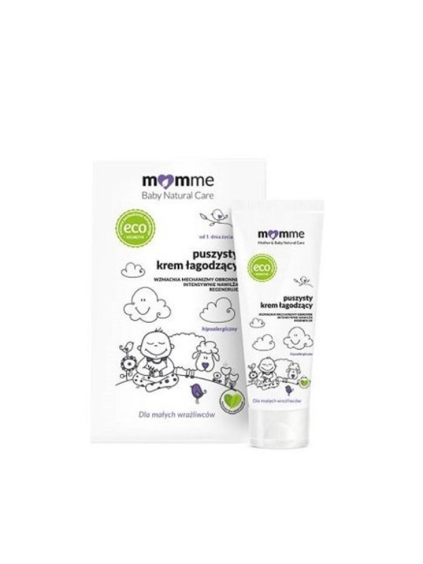 Momme Baby Natural Care Fluffy Kalmerende crème voor kinderen 75 ml