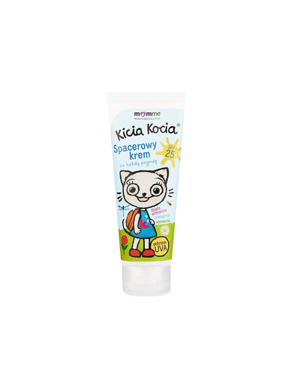 Momme Mother & Baby Natural Care Kitty Cat Wandelcrème All Weather SPF25 voor Kinderen 50 ml