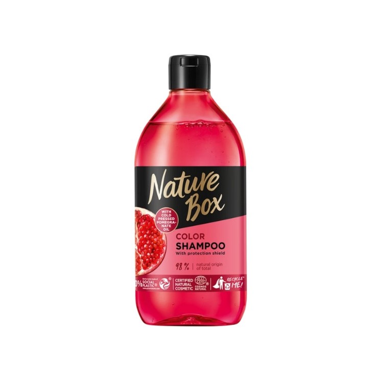 Nature Box Pomegranate Oil Hair Shampoo 385 ml