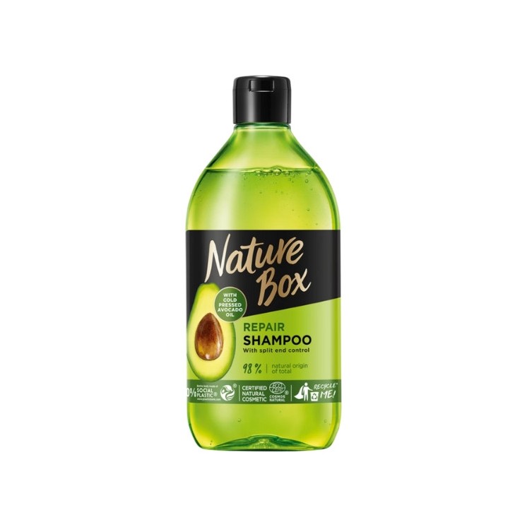 Nature Box Hair Shampoo with Avocado Oil 385 ml