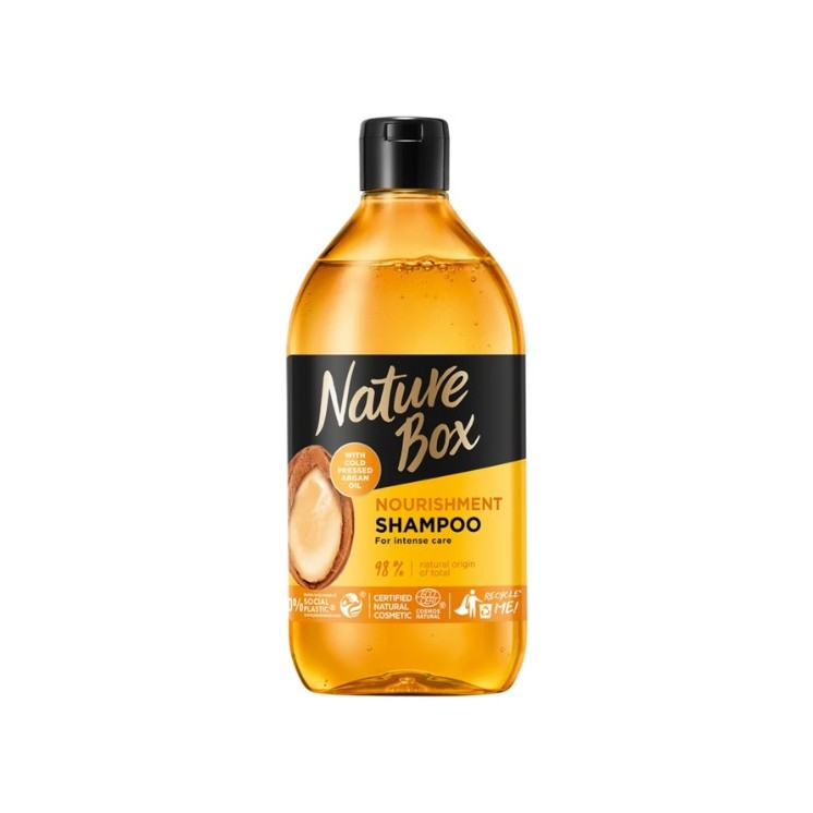 Nature Box Hair shampoo with argan oil 385 ml