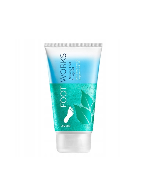 Avon Foot Works refreshing Leg Gel with Mint Oil 150 ml