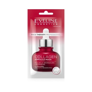 Eveline Face Therapy Professional Face Mask-ampoule with Collagen 8 ml