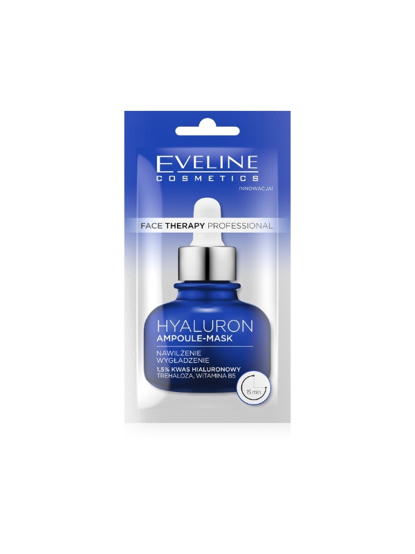 Eveline Face Therapy Professional Gezichtsmasker-ampul met hyaluronzuur 8 ml