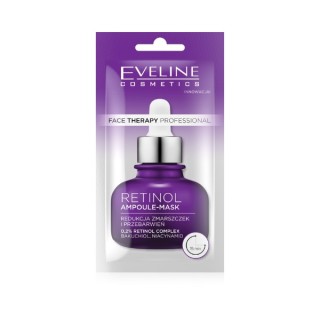 Eveline Face Therapy Professional Face mask-ampoule with Retinol 8 ml