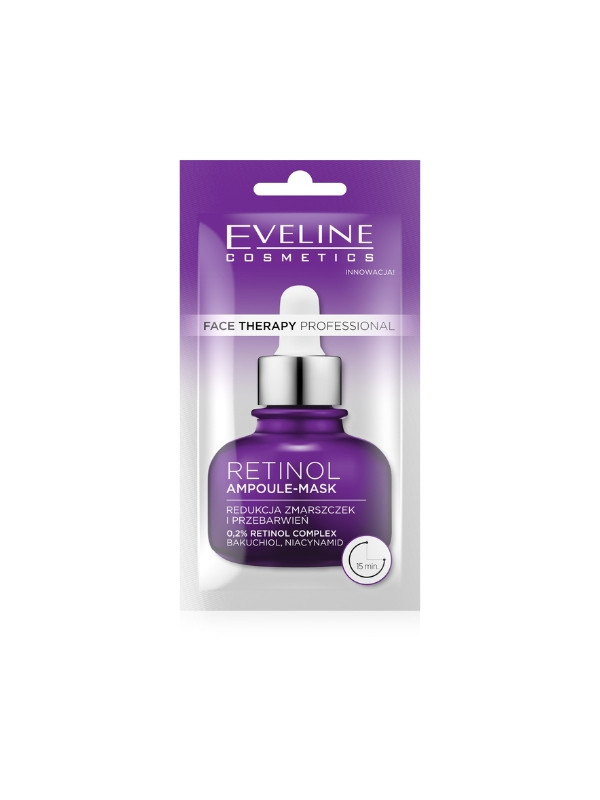 Eveline Face Therapy Professional Gezichtsmasker-ampul met Retinol 8 ml