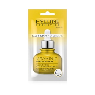 Eveline Face Therapy Professional Facial mask-ampoule with Vitamin C 8 ml