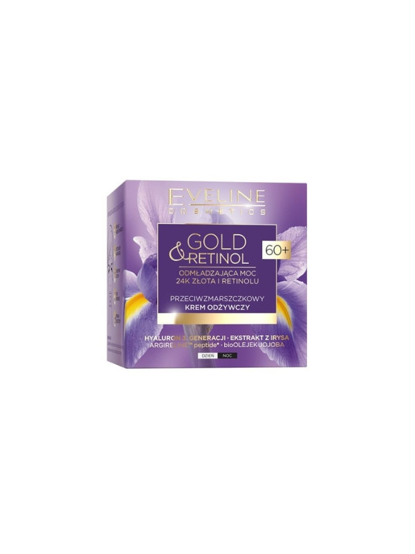 Eveline Gold & Retinol 60+ nourishing anti-wrinkle face cream 50 ml