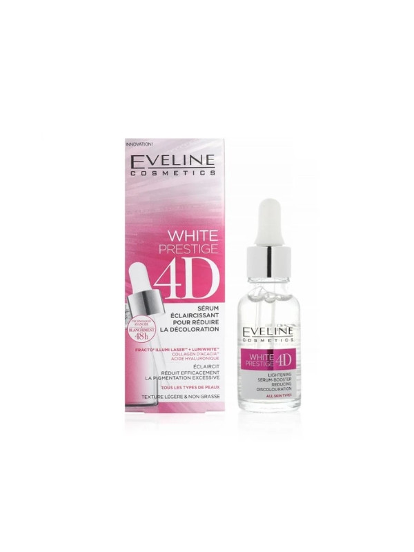 Eveline White Prestige 4D brightening face Serum against discolorations 18 ml