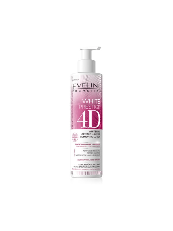 Eveline White Prestige 4D mild Blekende make-up remover 245 ml