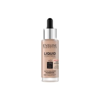 Eveline Liquid Control Foundation in a dropper /025/ Light Rose 32 ml