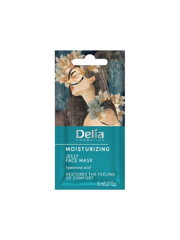 Delia hydraterend gel gezichtsmasker 8 ml