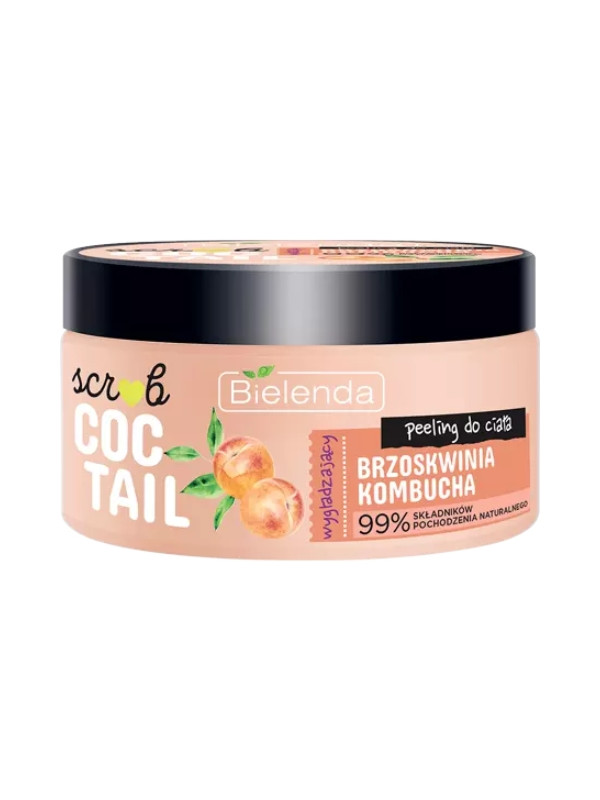 Bielenda Body Cocktail Body Peeling Perzik + Kombucha 350 g