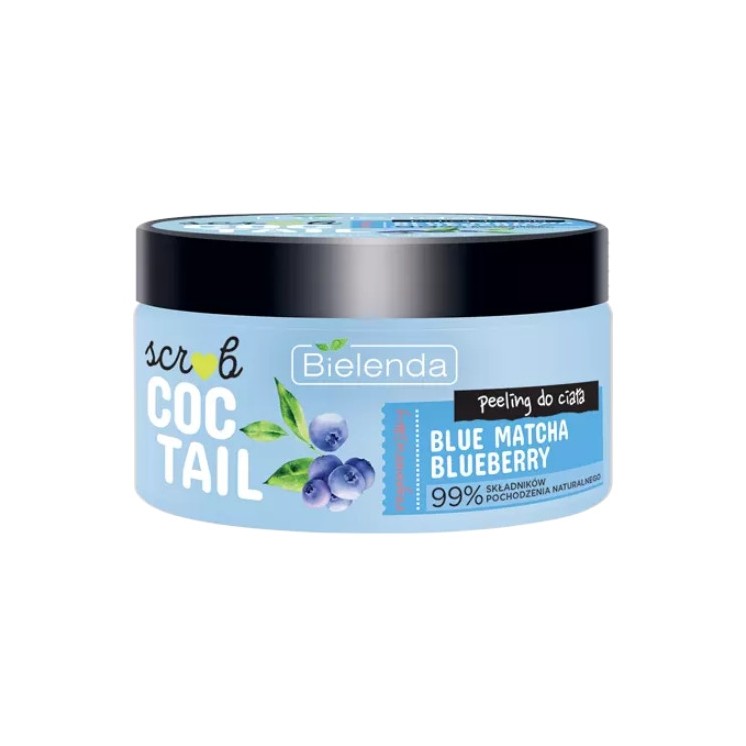 Bielenda Body Coctail Body Peeling Blue Matcha + Blueberry 350 g