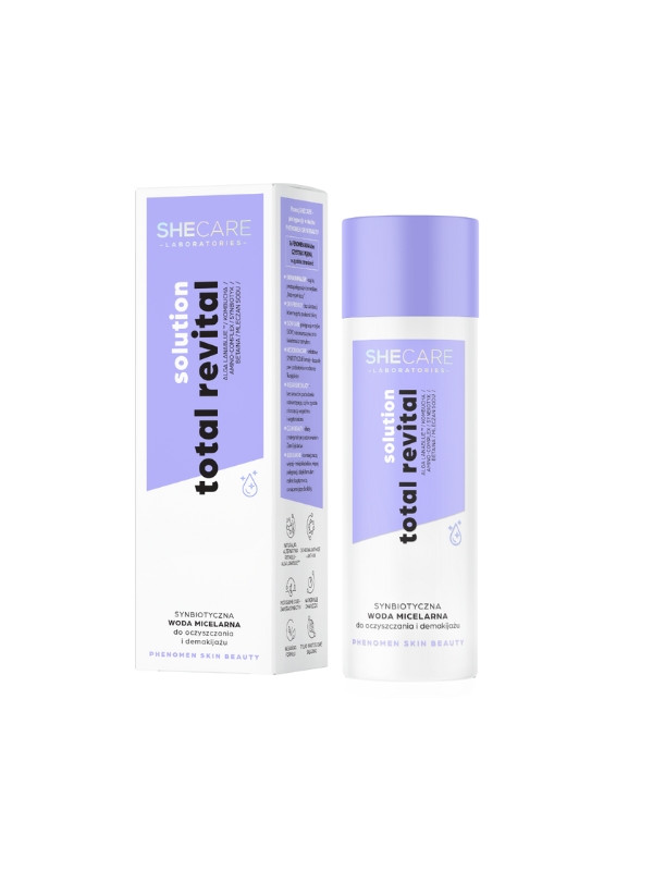 SheCare Total Revital Solution Micellar water for makeup removal 200 ml