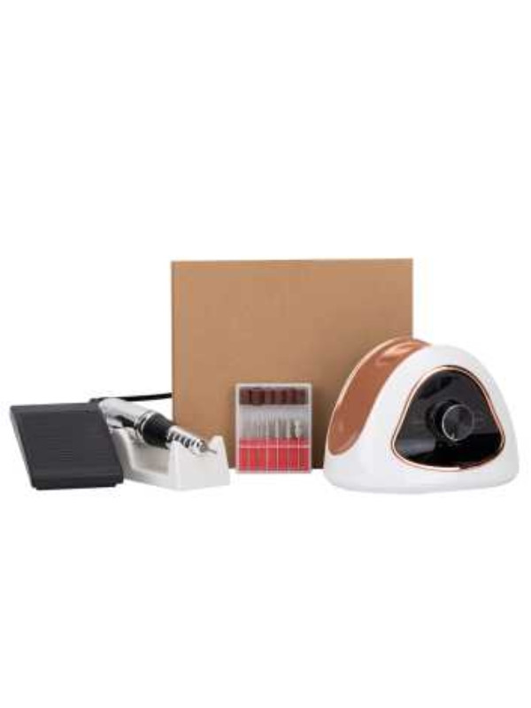 MollyLac Nagelfreesmachine 68W Wit en goud 1 stuk