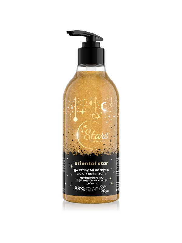 Stars from The Stars Oriental Star body wash gel with particles 400 ml