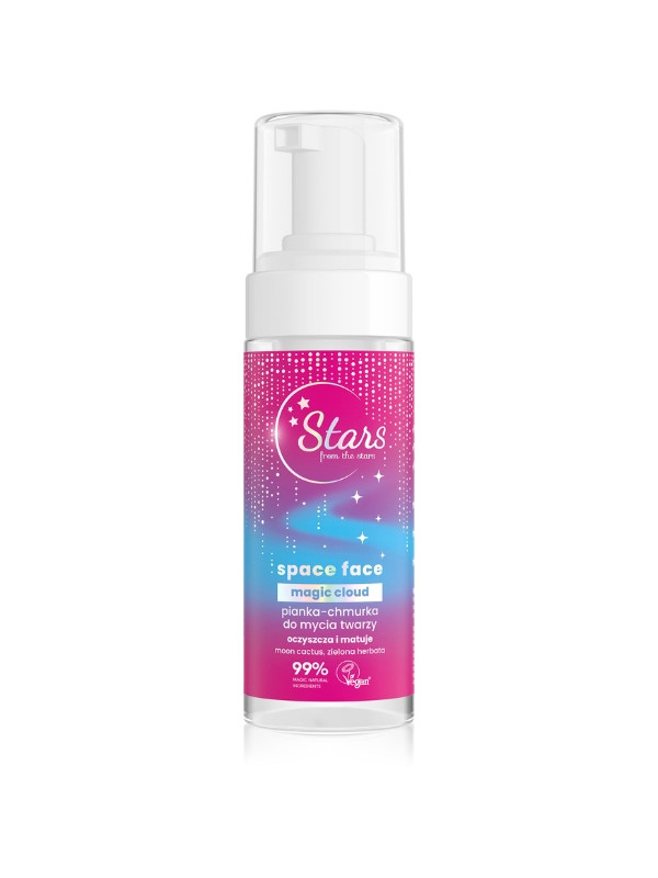 Stars from The Stars Space Face Magic Cloud Cleansing foam-cloud voor het wassen van het gezicht 150 ml