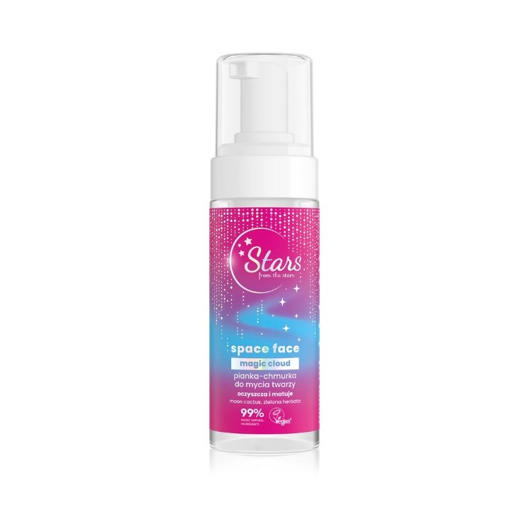 Stars from The Stars Space Face Magic Cloud Cleansing foam-cloud voor het wassen van het gezicht 150 ml