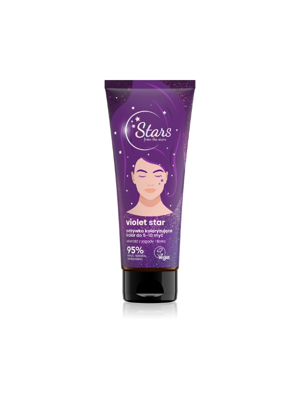 Stars from The Stars Violet Star Coloring hair conditioner 50 ml