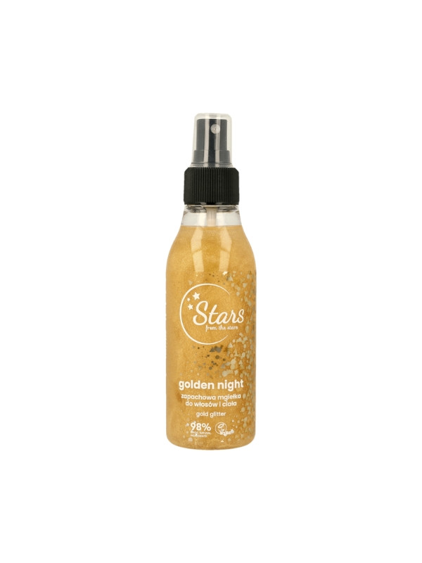 Stars from The Stars Golden Night geurende haar- en bodymist 150 ml