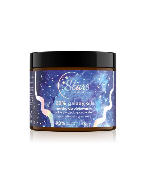 Stars from The Stars Galaxy Oils Oliemasker voor hoog poreus haar 200 ml