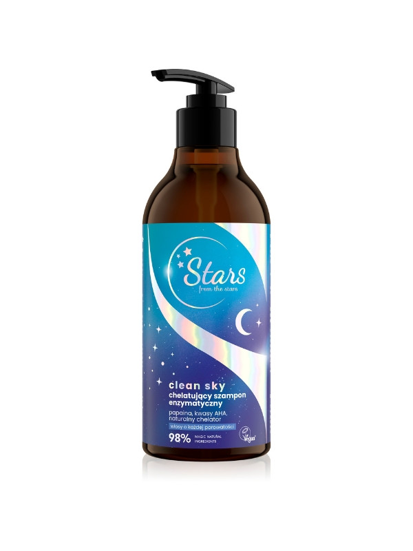 Stars from The Stars Clean Sky Chelaterende enzymshampoo voor de hoofdhuid 400 ml