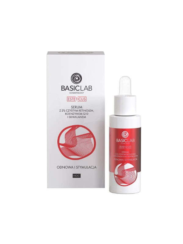 BasicLab Esteticus Face Serum with pure Retinol 2% 30 ml