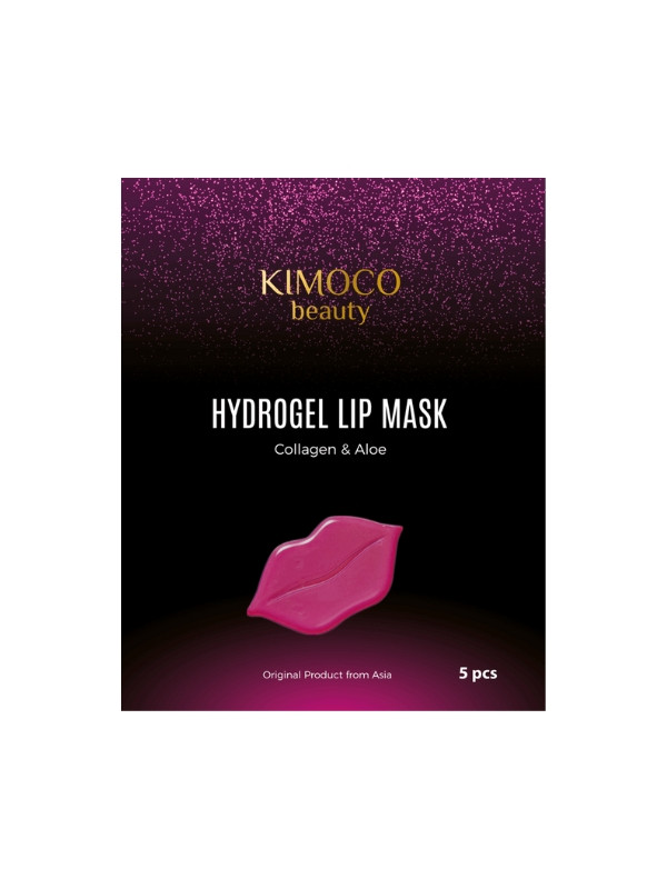 Kimoco Beauty hydro gel moisturizing lip mask 5 pieces