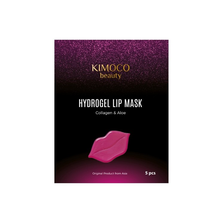 Kimoco Beauty hydro gel moisturizing lip mask 5 pieces