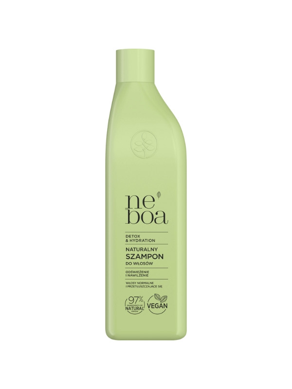 Neboa Detox & Hydration natuurlijke haarshampoo verfrissend en hydraterend 300 ml