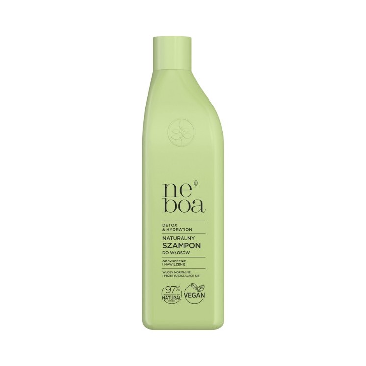 Neboa Detox & Hydration natuurlijke haarshampoo verfrissend en hydraterend 300 ml