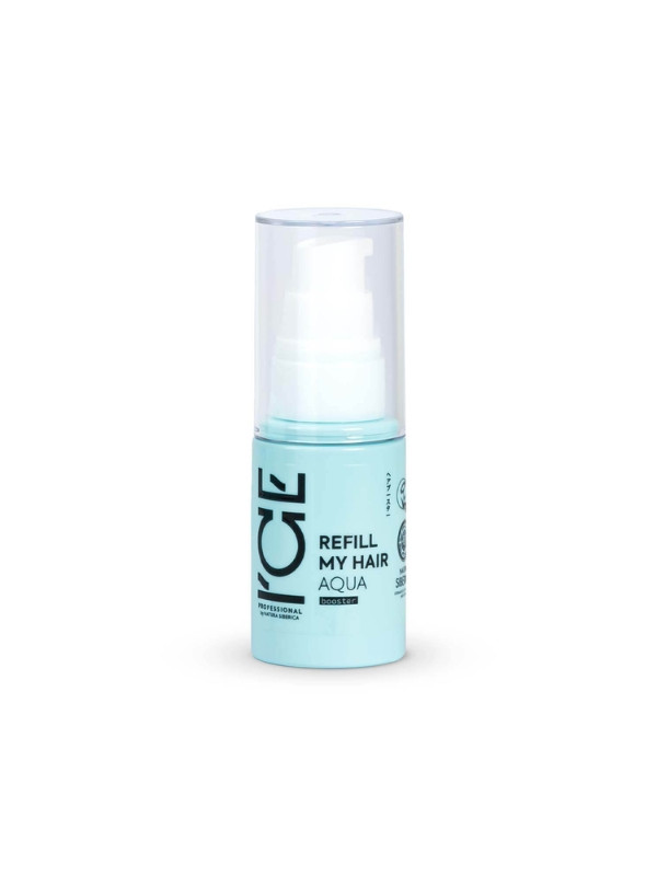 Ice Professional Refill My Hair Vegan diep hydraterende Booster voor droog en beschadigd haar 30 ml