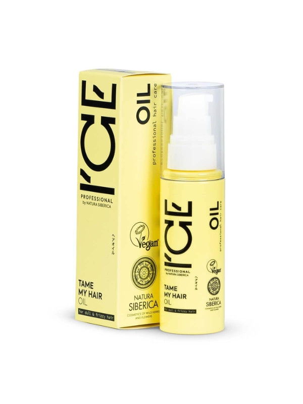 Ice Professional Tame My Hair Vegan Oil voor dof, krullend en pluizig haar 50 ml